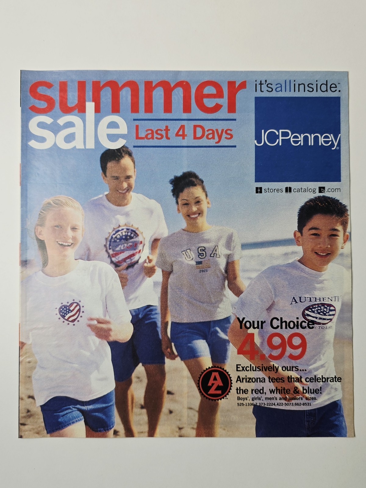Vintage JCPenney May 2001 Ad Insert Y2K Fashion Arizona Clifford 20 Pages