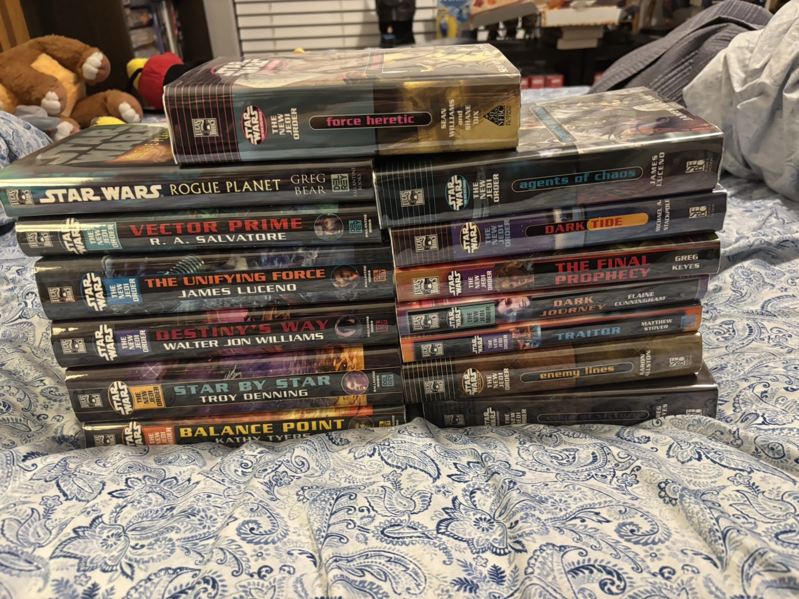 Star Wars New Jedi Order Complete Hardcover Collection 1-19 Plus Rogue Planet