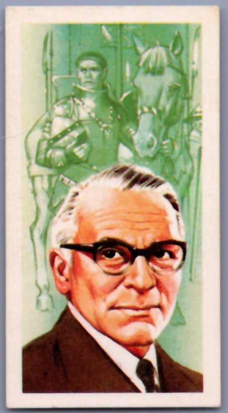 1969 Brooke Bond Famous People - Sir Laurence Olivier #42 - *Near Mint*