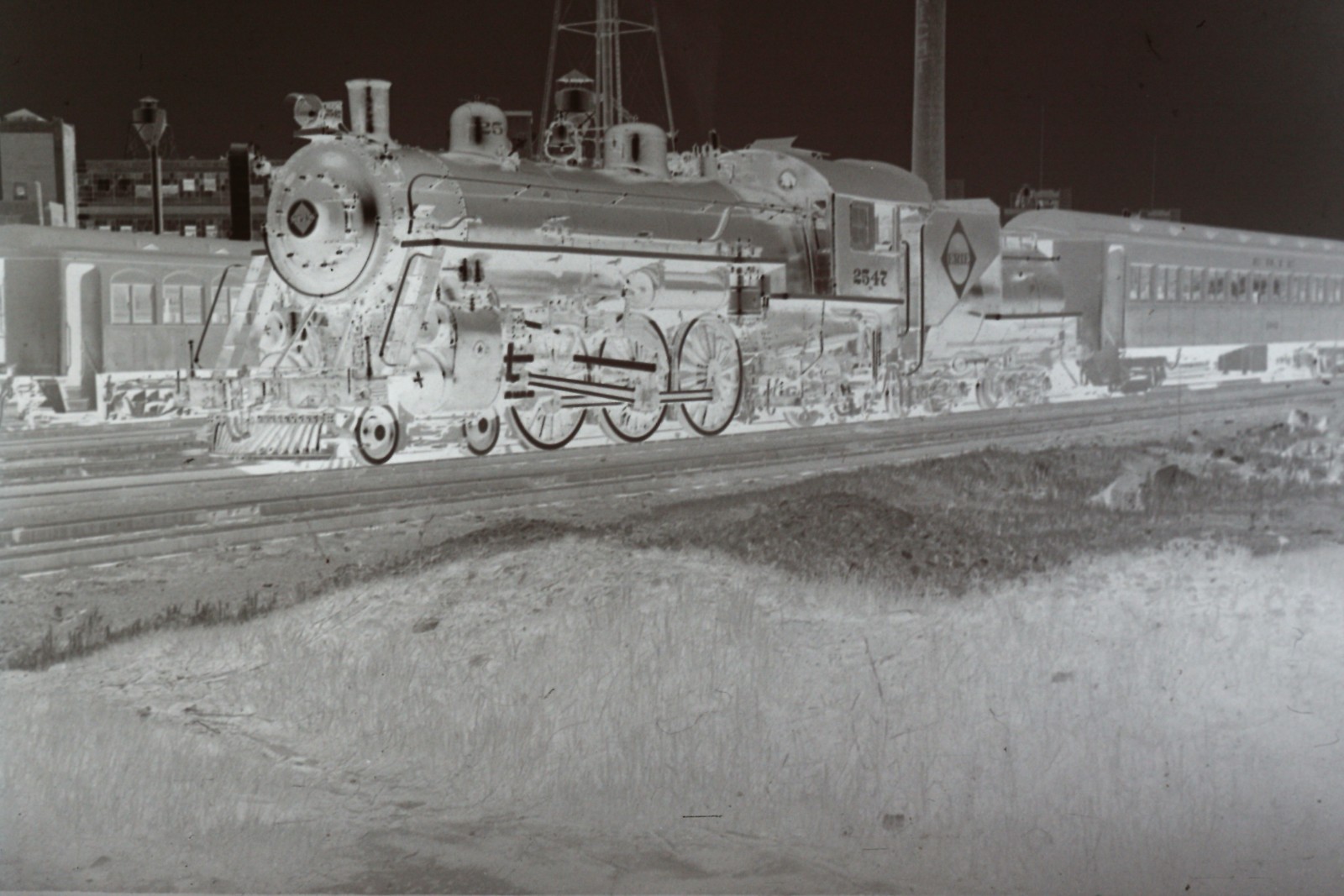 ERIE Railroad #2547 #201/#2733/#124  35MM Duplicate Negatives