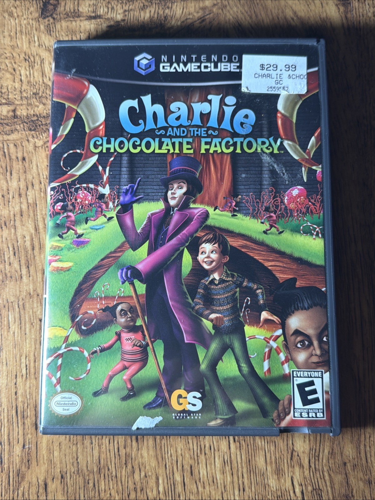 Charlie and the Chocolate Factory GameCube 2005 Game & Case Tested Working