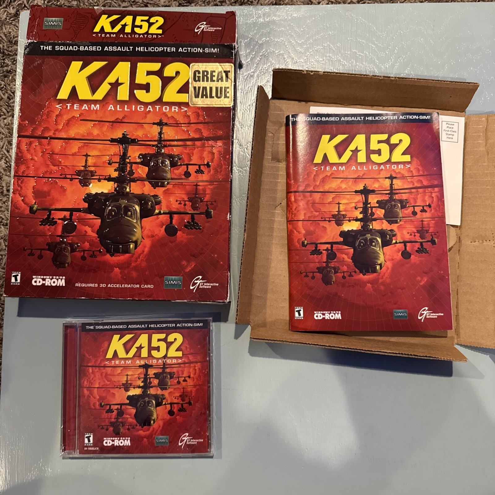 KA-52 Team Alligator Big Box New CD sealed 