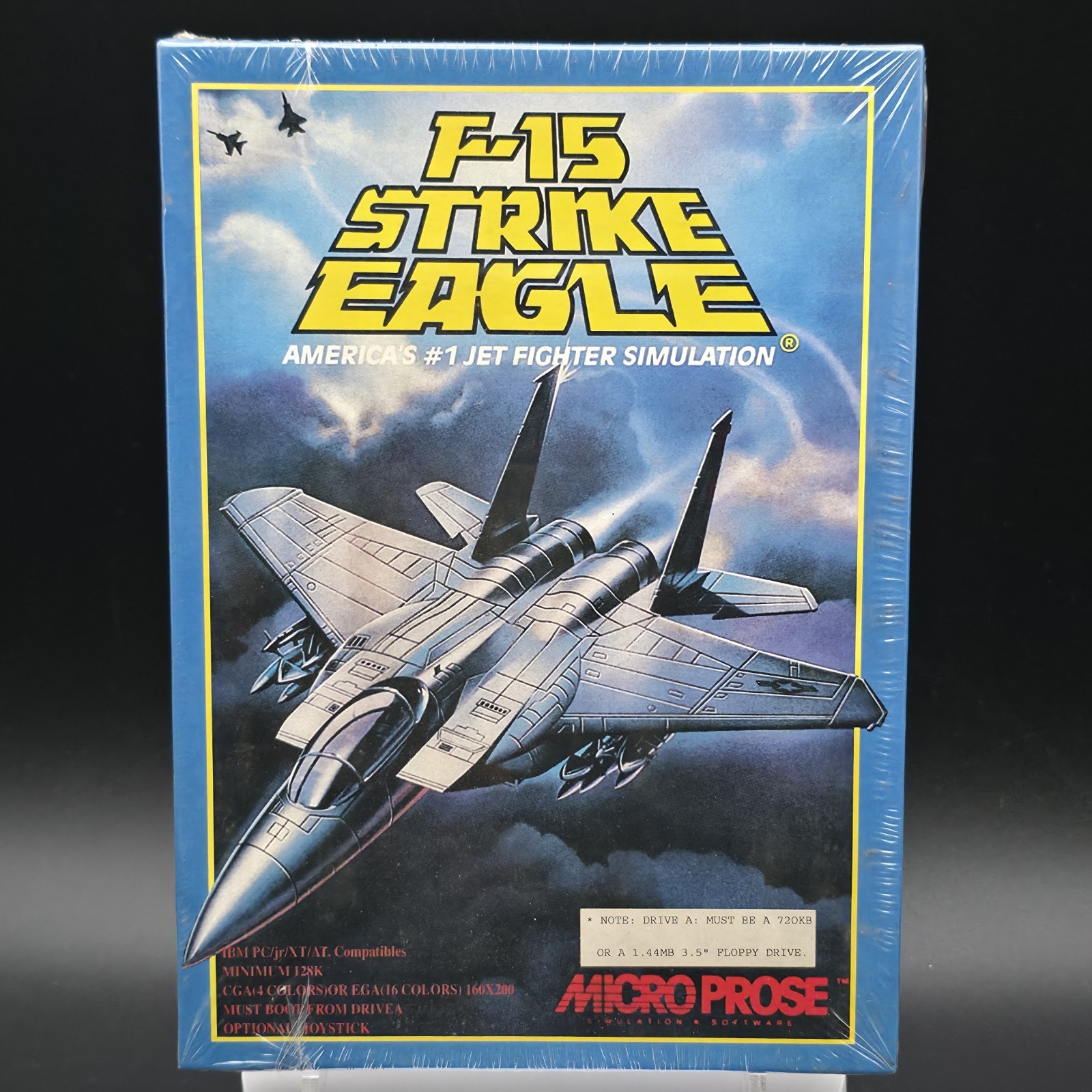 F-15 Strike Eagle, 1985, Big Box, New & Sealed