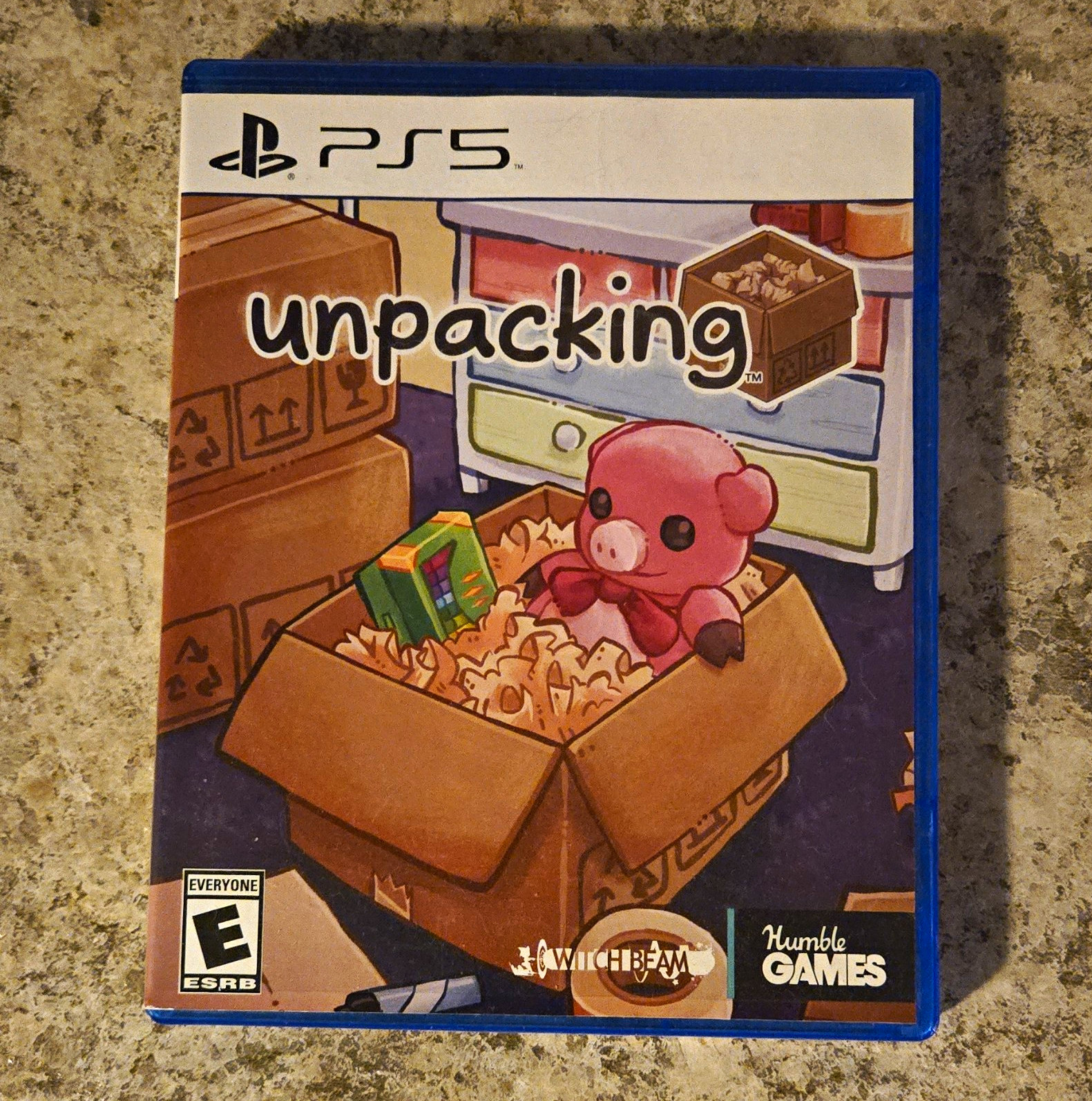 PS5 Unpacking Simulation/Life Sim Game Manual Included E NTSC-U/C Humble 2022