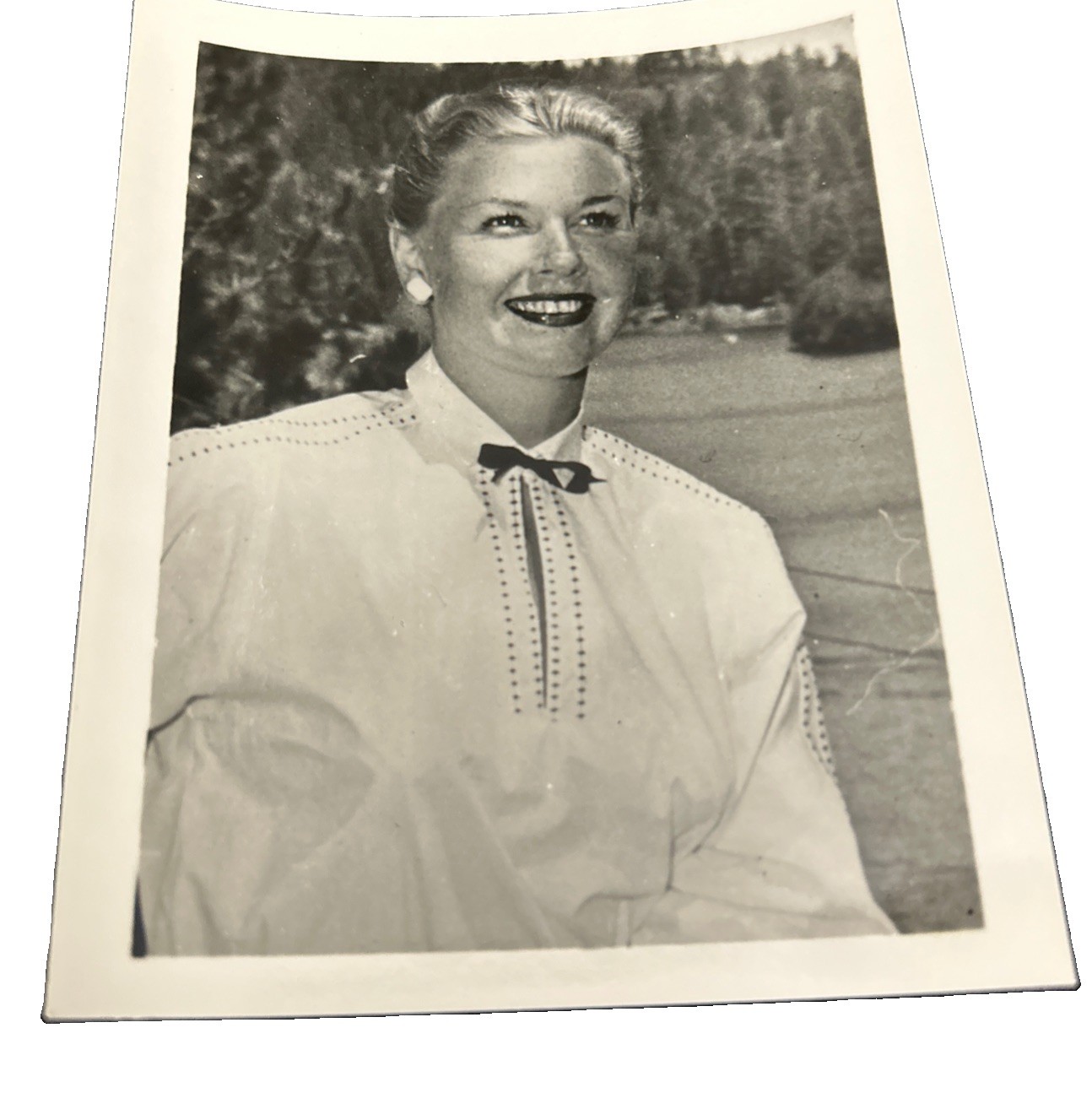 Doris Day B/W Hollywood Fan Club Press Photo