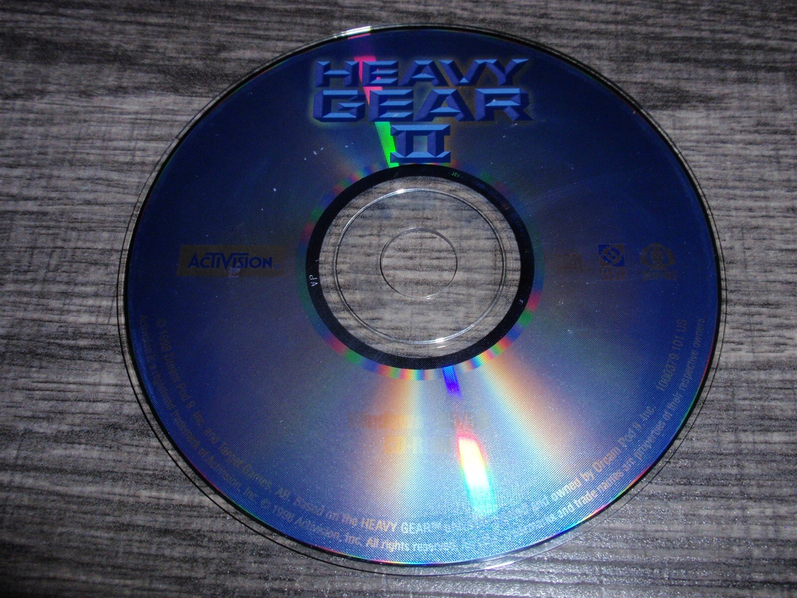 Heavy Gear II 2 PC CD-ROM Dream Pod 9 Activision 1998 game for Windows 95/98