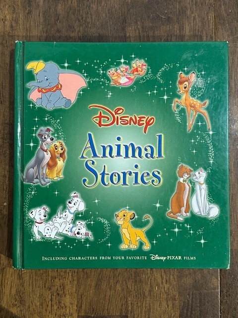 Vintage 2000 Disney's Animals Stories Hardback Book Sliver SL13