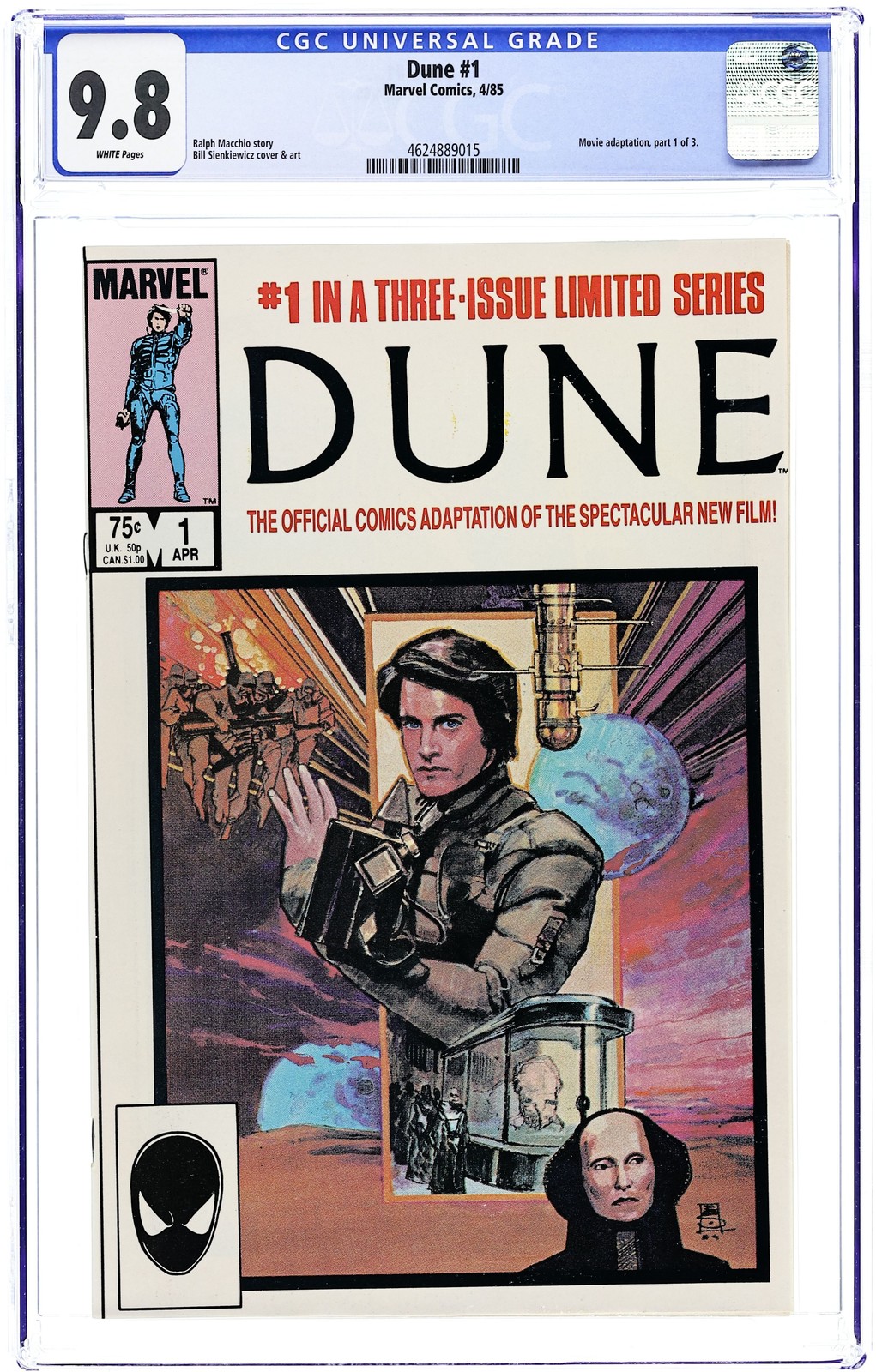 Dune #1 CGC 9.8 1985 4624889015