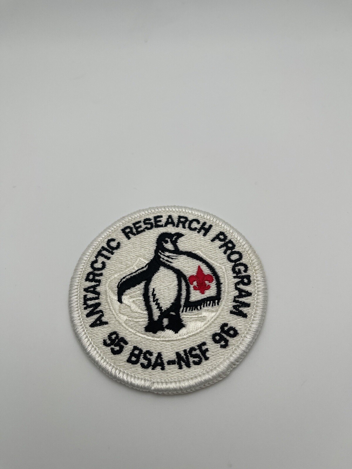 EXTREMELY RARE BSA NSF BOY SCOUTS ANTARCTIC RESEARCH PROGRAM 1995-1996 PATCH
