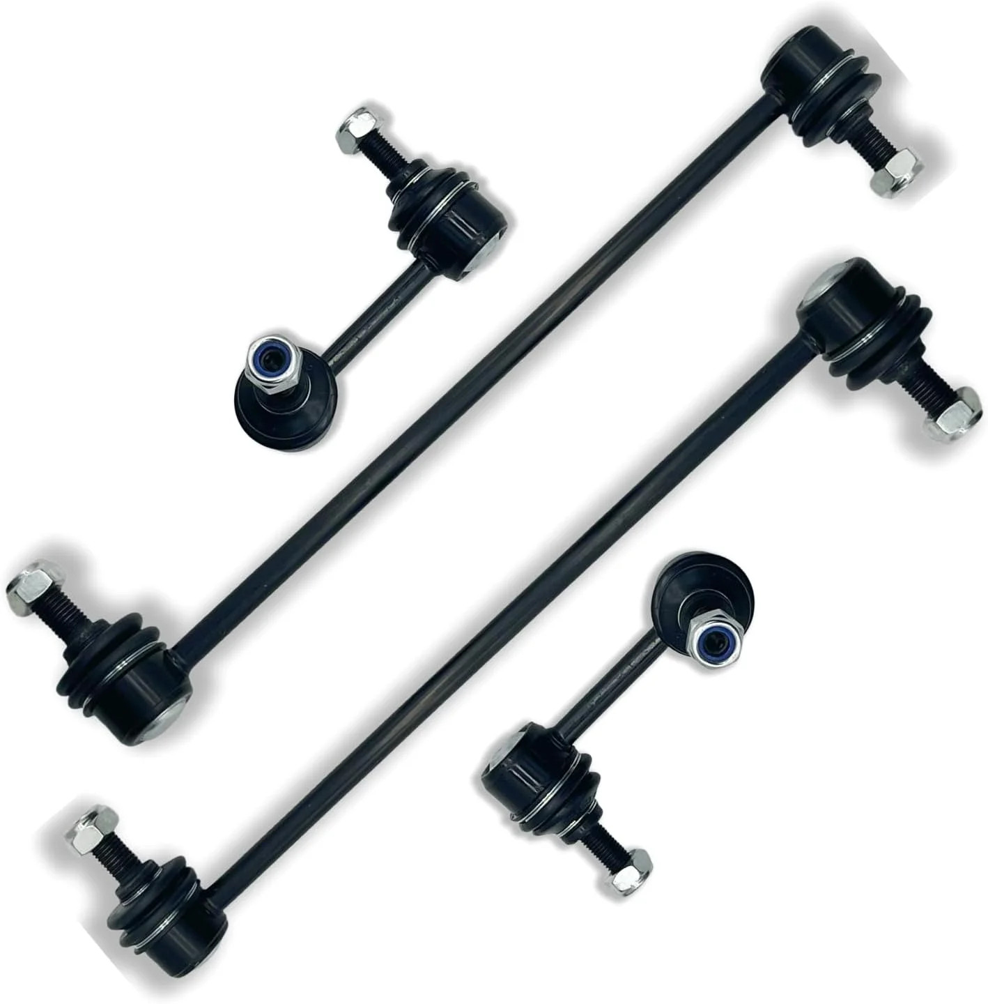 4pcs Front & Rear Sway Bar Stabilizer Link Kit Compatible for Honda CRV 2007 200