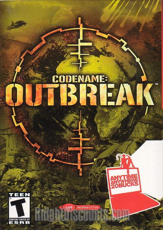 CODENAME OUTBREAK Virgin PC Shooter Game - Rare Vintage - US Version -NEW in BOX