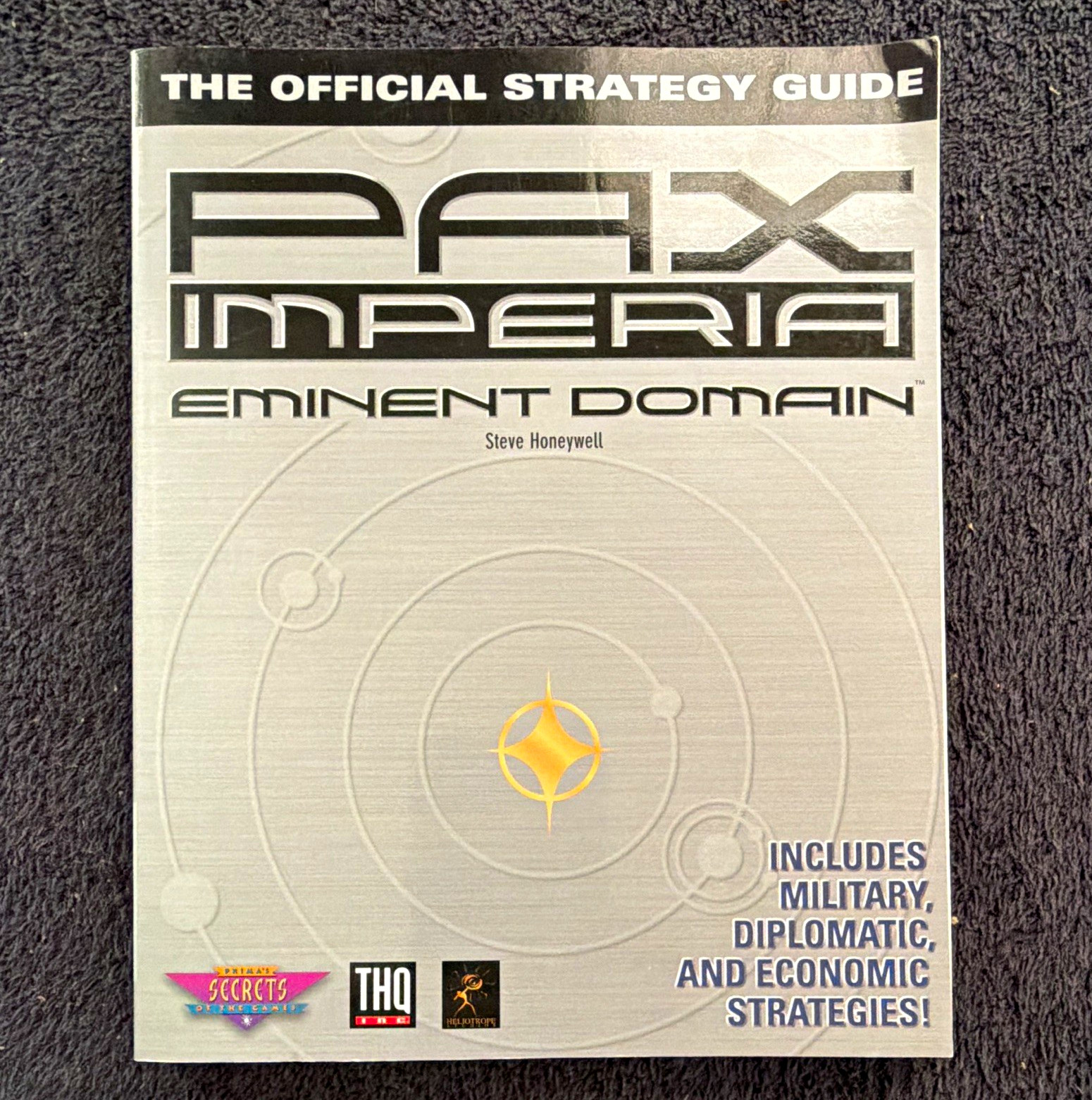 Official Strategy Guide for Pax Imperia: Eminent Domain VG Soft Cover 