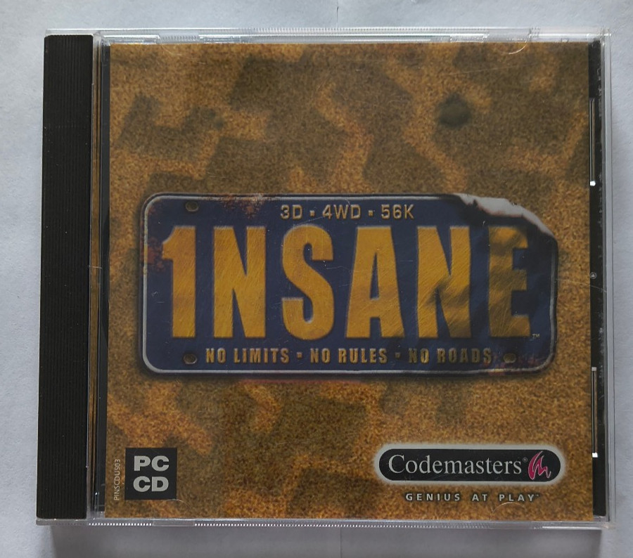 1NSANE: No Limits No Rules No Roads by Codemasters - PC CD - Jewel Case - Tested