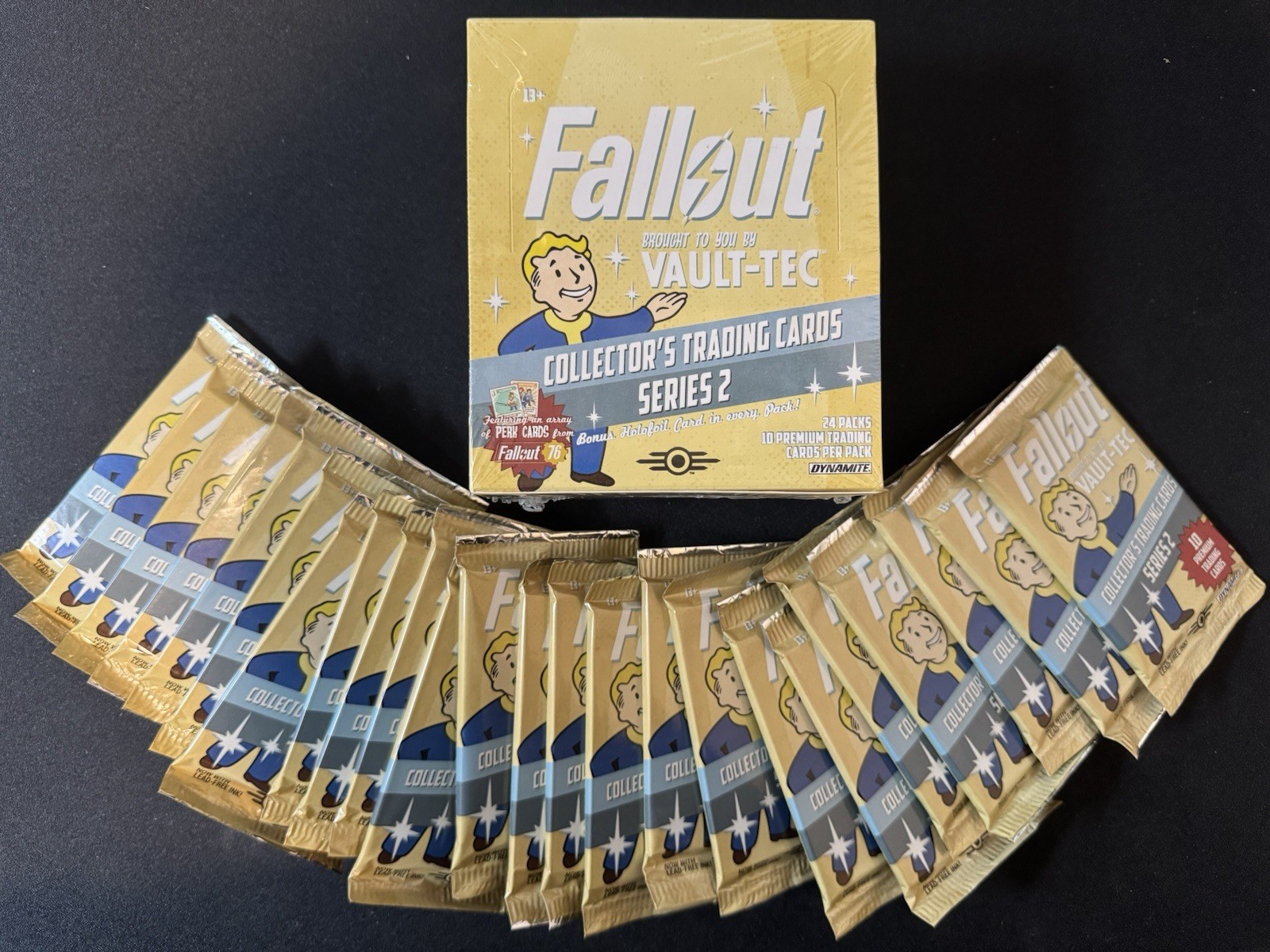 ☣️ FALLOUT SERIES 2 Collectors Trading Cards NEW Single Pack 10 Cards Per Pack