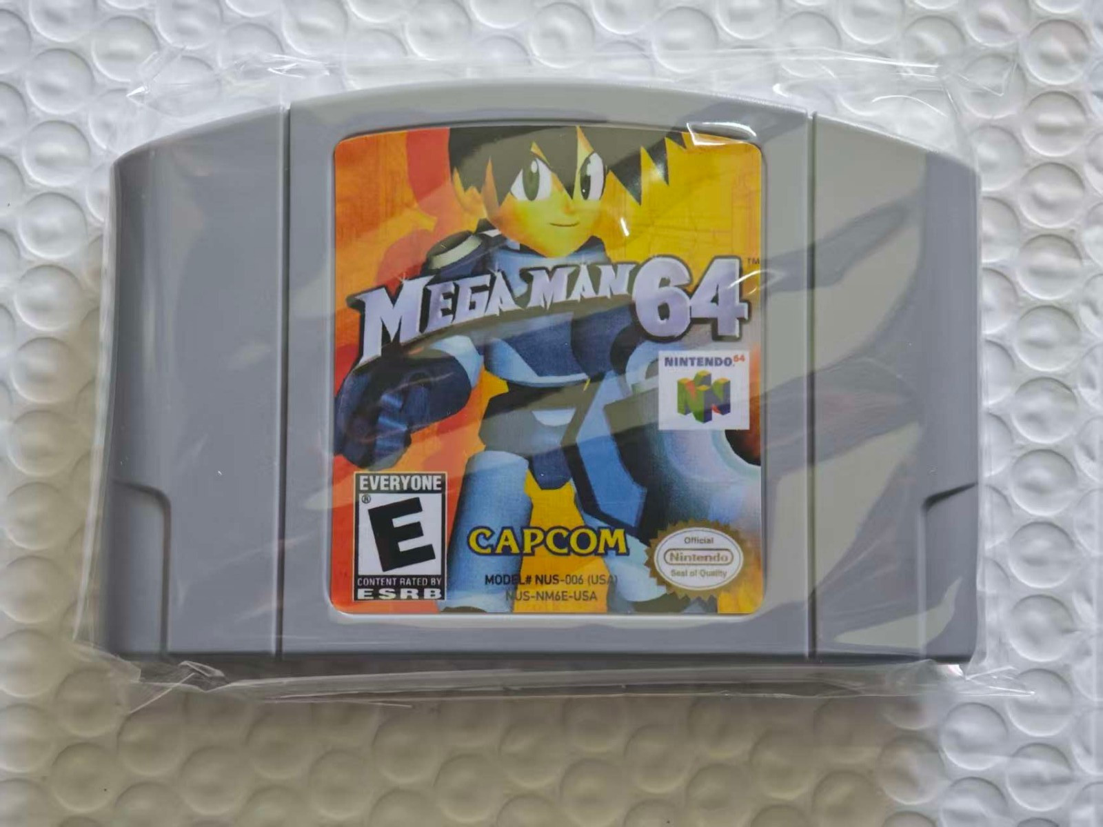 Mega Man 64 N64 Game Card for Nintendo 64 Video Game Cartridge Only Tested
