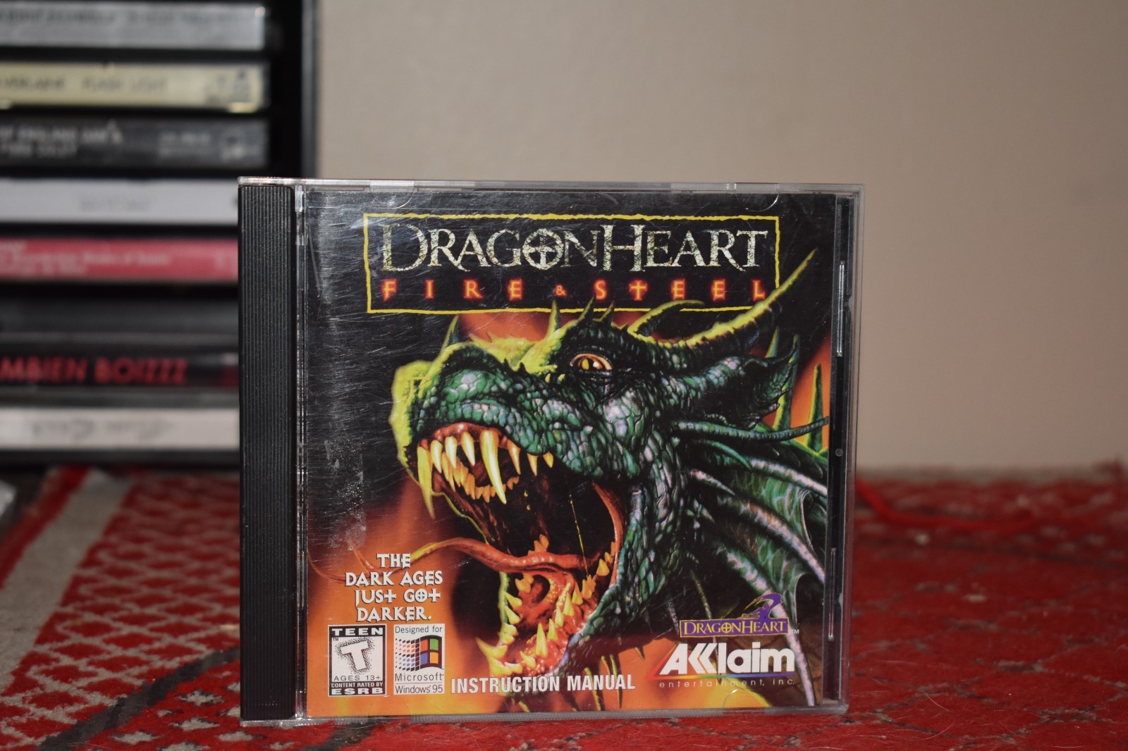 DragonHeart Fire & Steel PC for Windows 95 CD Acclaim 1996
