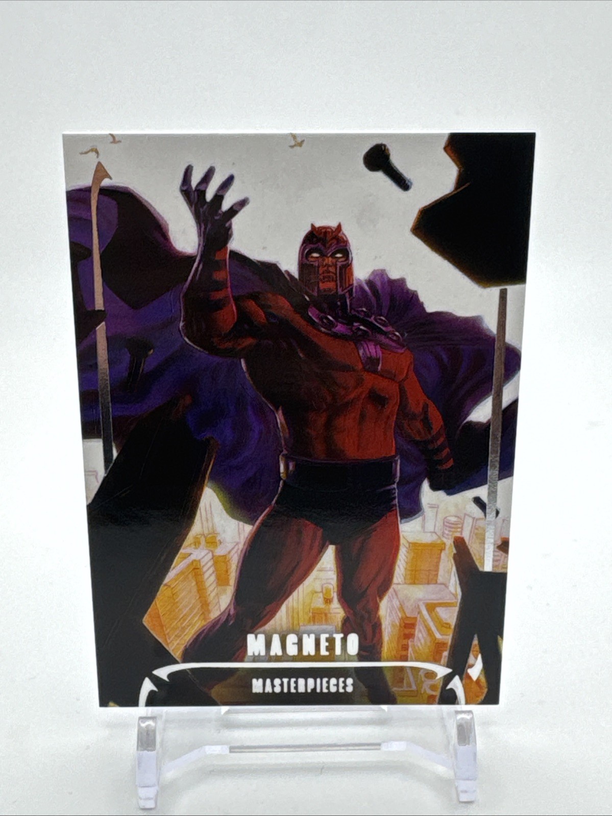 2024 Upper Deck Marvel Masterpieces Nahuel Grego #89 Magneto /99 Tier 4 Base