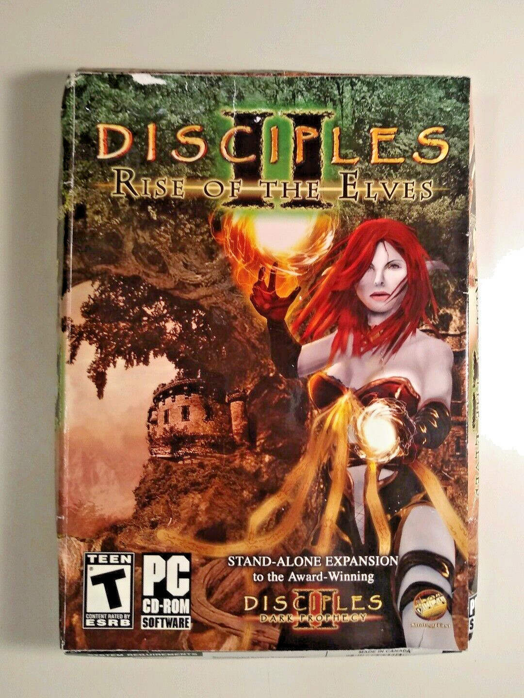 Disciples II: The Rise of the Elves (PC, 2003) BRAND NEW SEALED 