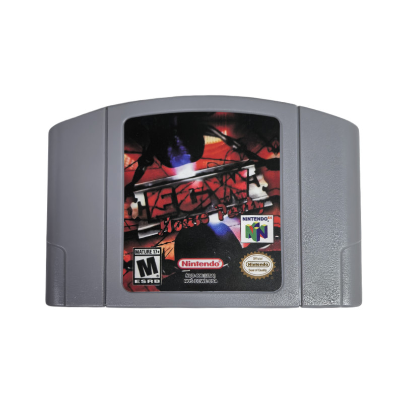 ECW House Party For Nintendo 64 Console Games Cartridge US Version Fast Shipping