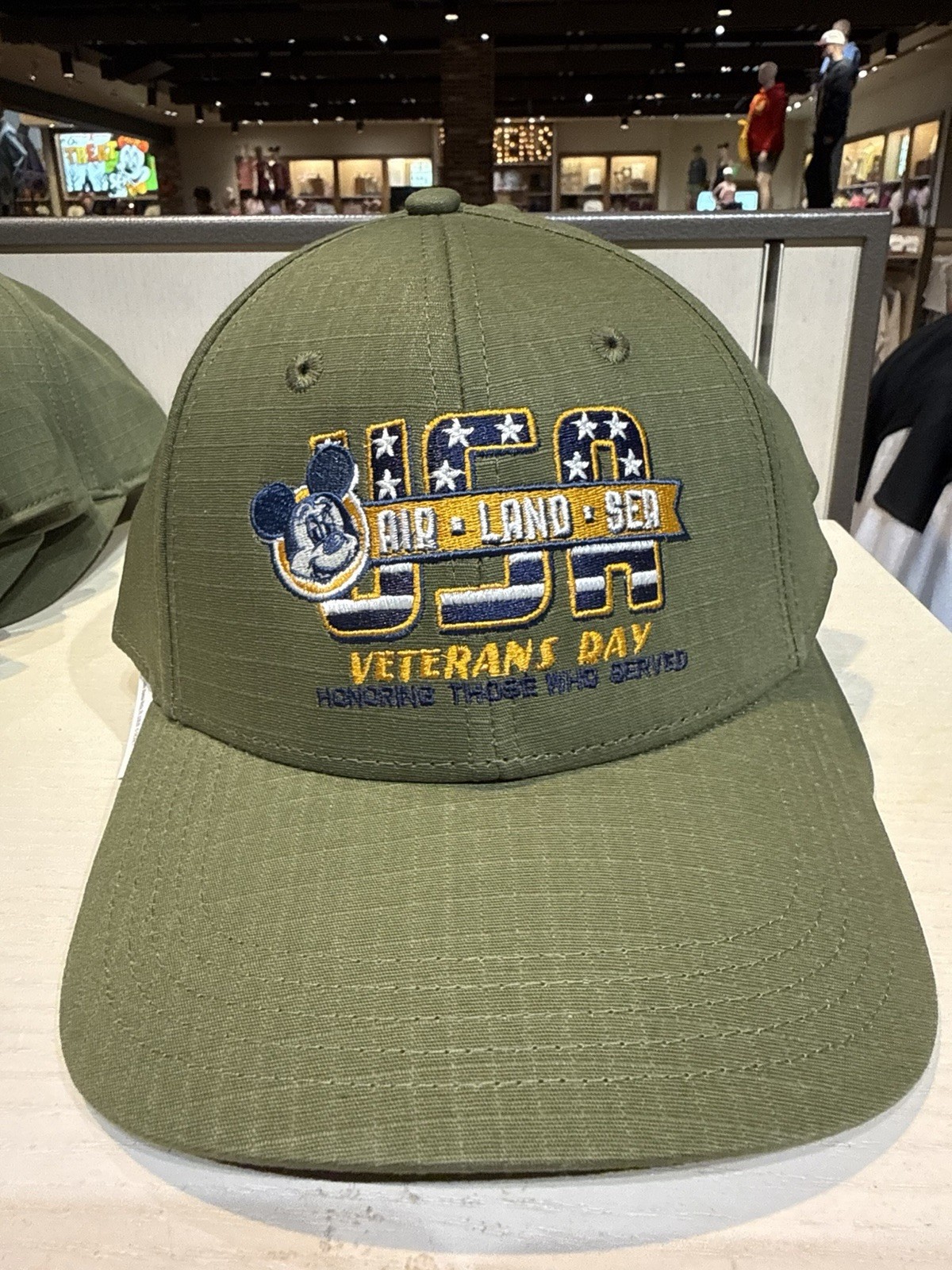 Disney Parks 2026 WDW WDW Mickey Veterans Day Hat New