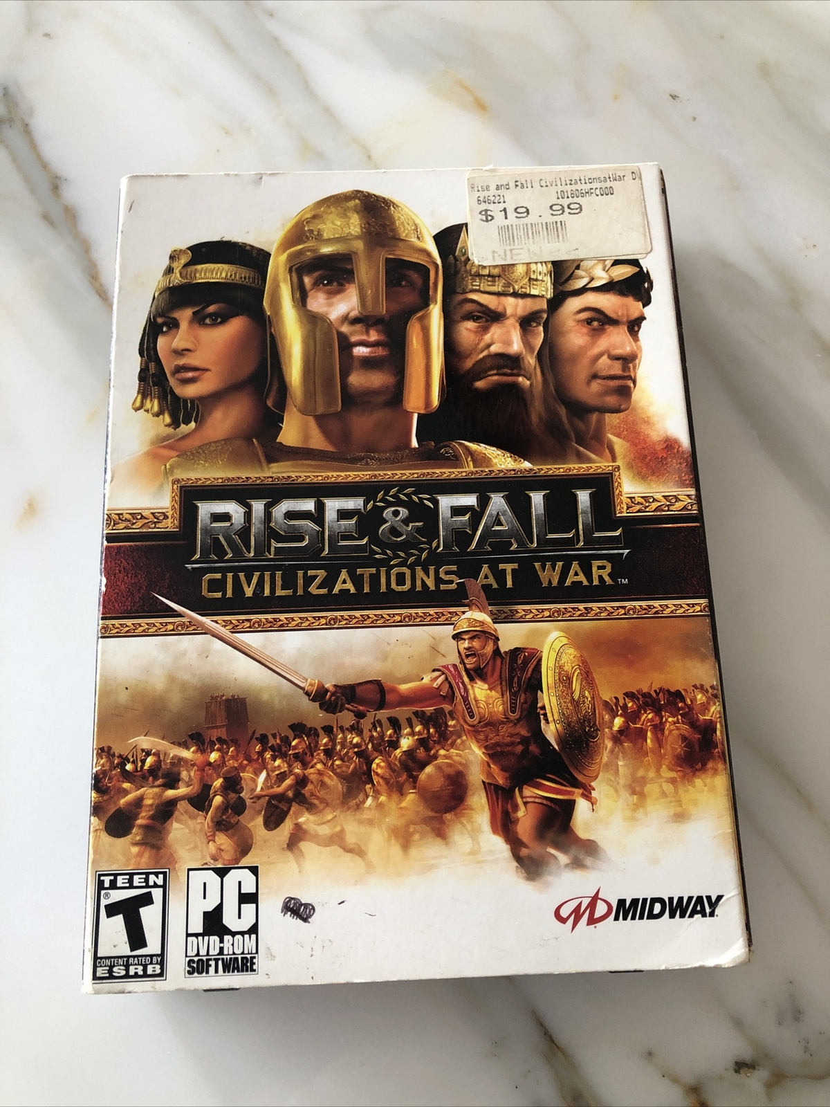 Rise & Fall: Civilizations at War (PC, 2006) With Manual