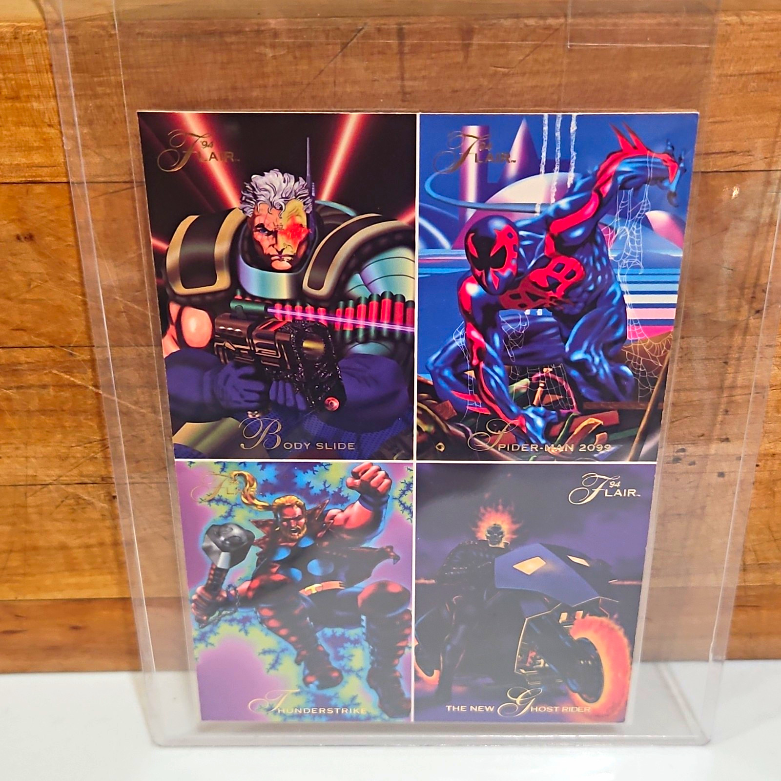 Fleer 1994 Marvel Universe 1961-1993 Inaugural 4-Card Lot Ghost Rider