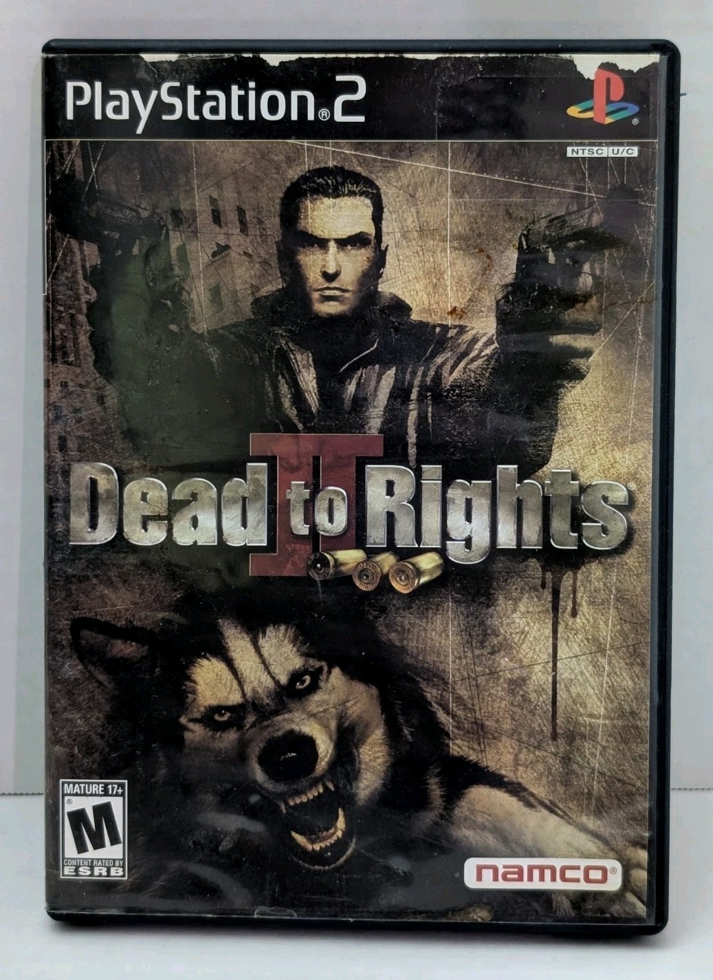 Dead to Rights II (Sony PlayStation 2, 2005) PS2 Namco 
