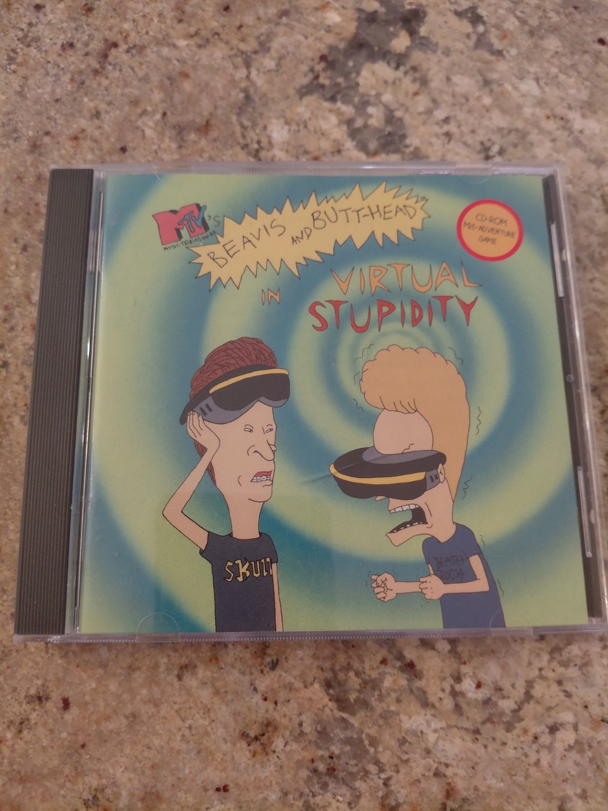 MTV's Beavis and Butt-Head in Virtual Stupidity Vintage CD-ROM Game (PC, 1995)