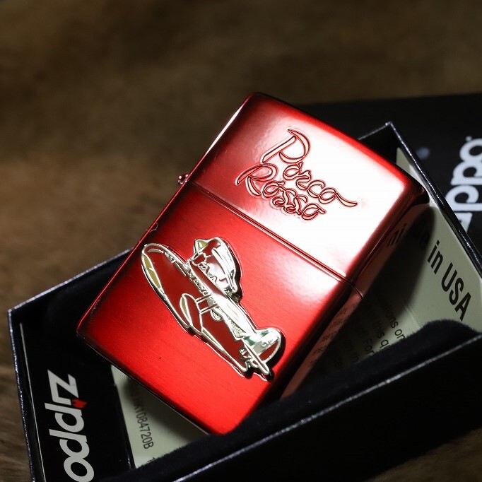 Zippo Porco Rosso Red Ghibli  Oil Lighter