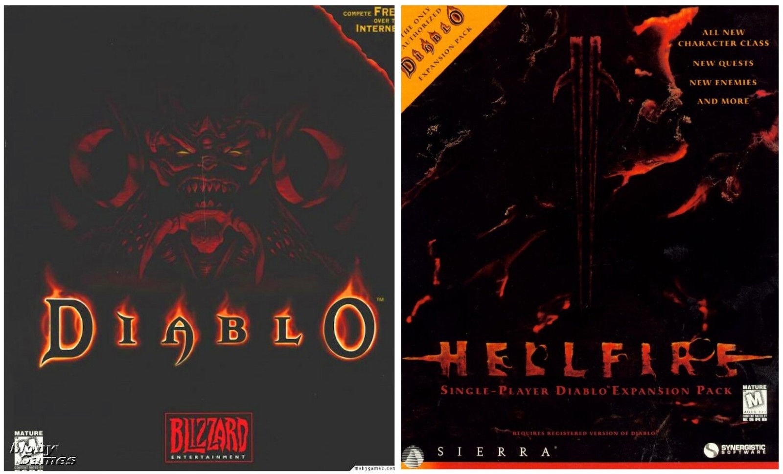 DIABLO AND HELLFIRE EXPANSION +1Clk Windows 11 10 8 7 Vista XP Install
