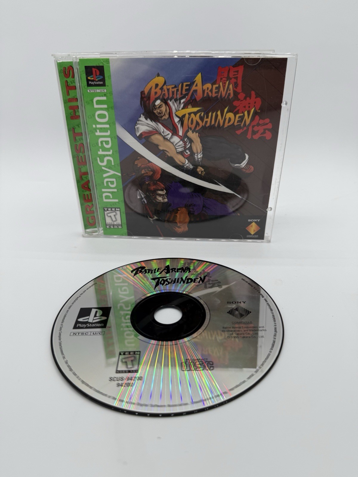 Battle Arena Toshinden Complete PS1 (Sony PlayStation 1, 1995)