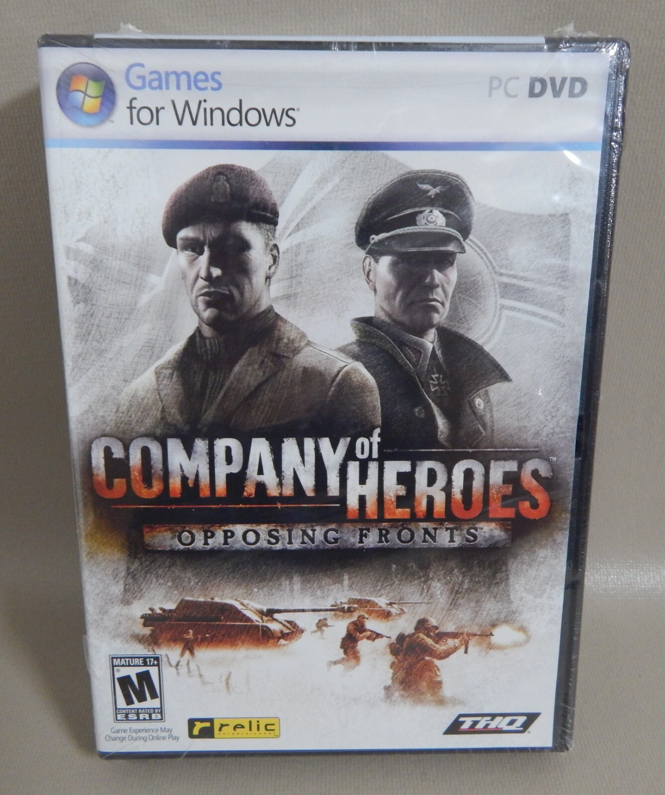 Company of Heroes: Opposing Fronts (PC DVD 2007) - THQ Relic Brand New in Wrap