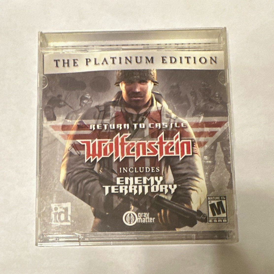 Activision Return to Castle Wolfenstein Platinum Ed PC, M, NTSC-U/C 2002