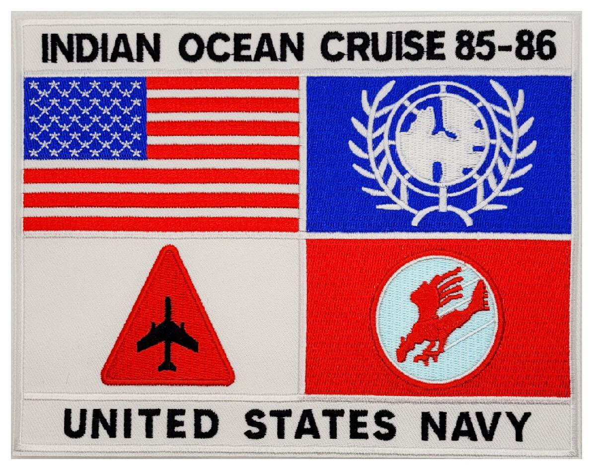 Maverick Pete Indian Ocean Cruise Jacket Vest Back Patch [Iron on -7.0 X 5.5]