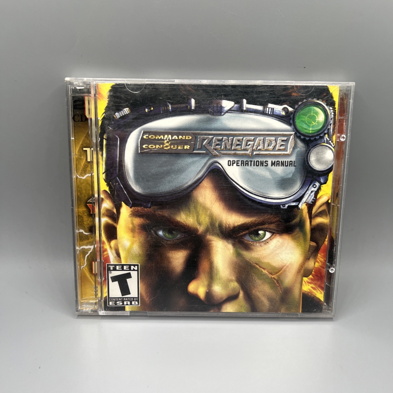 Command and Conquer: Renegade (PC, Both Discs) Jewel Case Complete W/ Manual