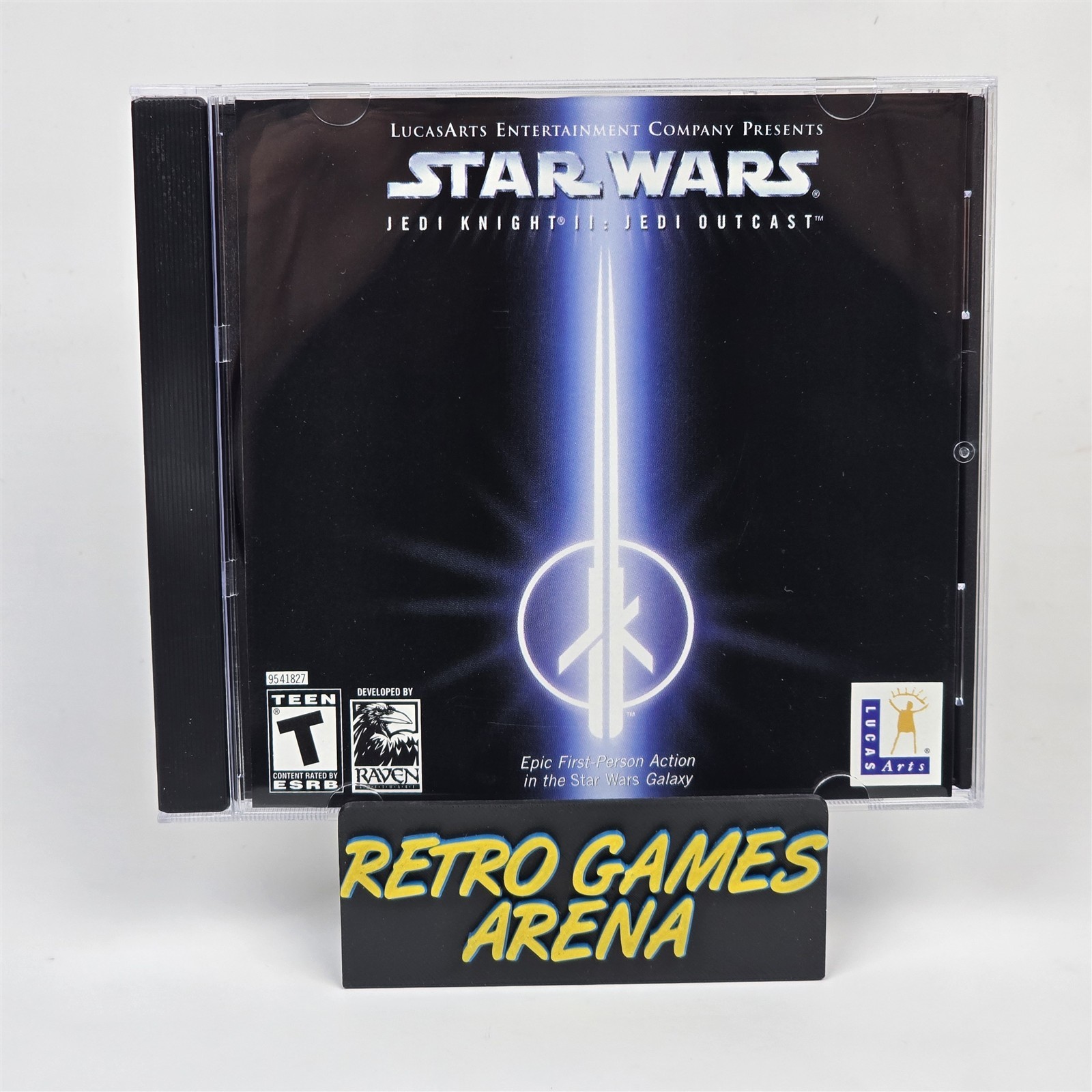 Star Wars Jedi Knight II 2: Jedi Outcast (PC CD-ROM) Jewel CIB COMPLETE