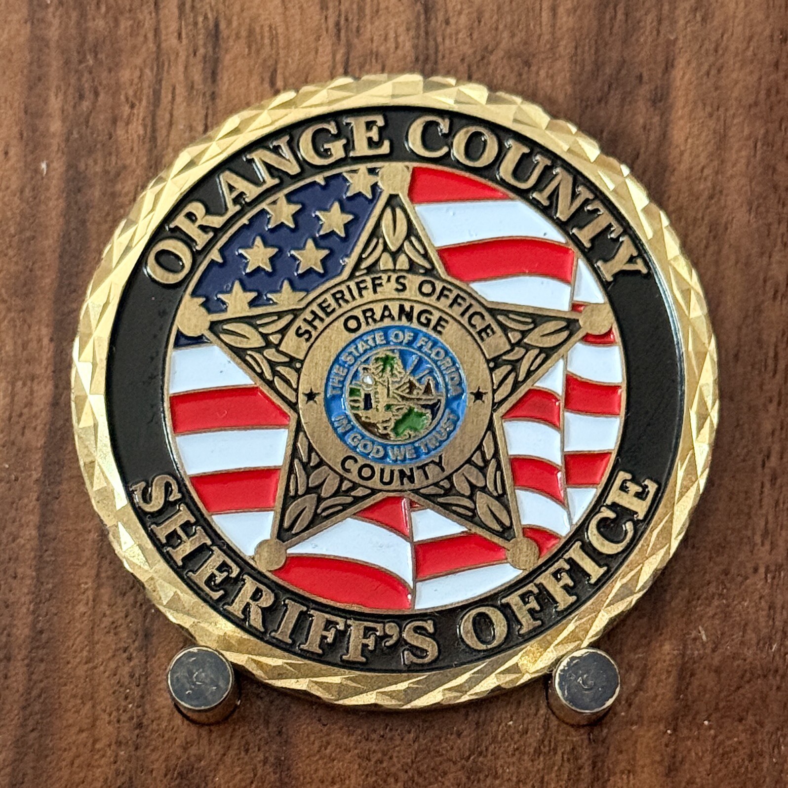 Orange County Sheriffs Office EOW Memorial Challenge Coin  W#21
