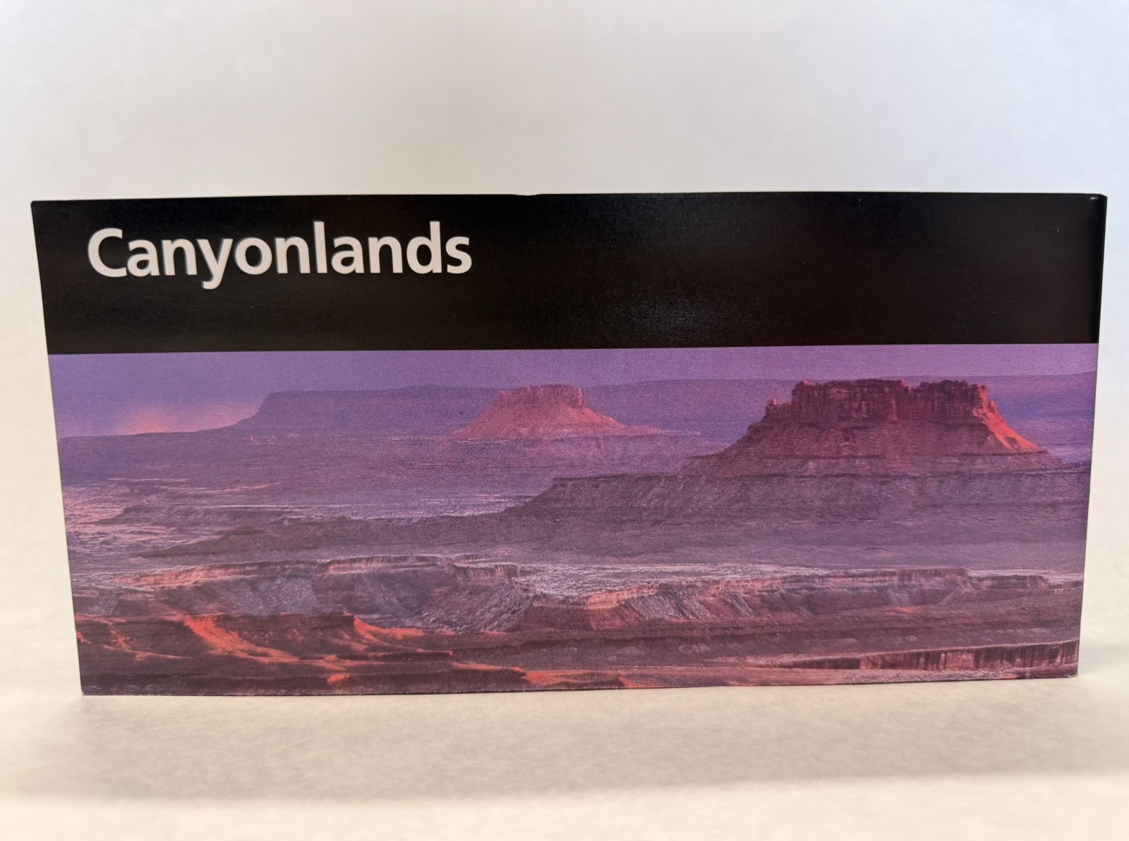 Canyonlands National Park Utah Unigrid Brochure Map