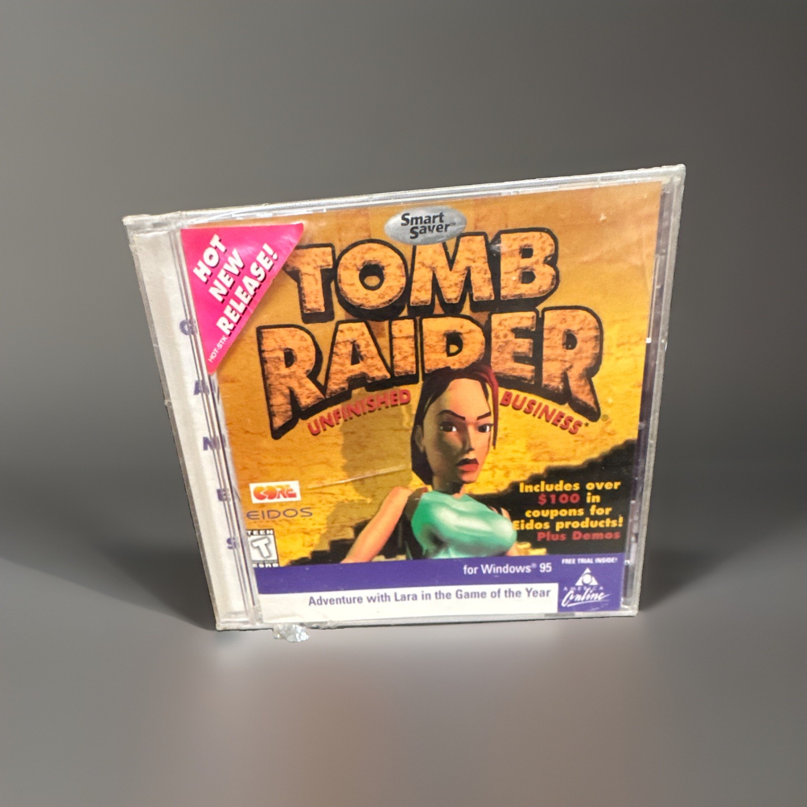 Tomb Raider: Unfinished Business Smart Saver PC CD-ROM Eidos 1998 T NTSC-U/C