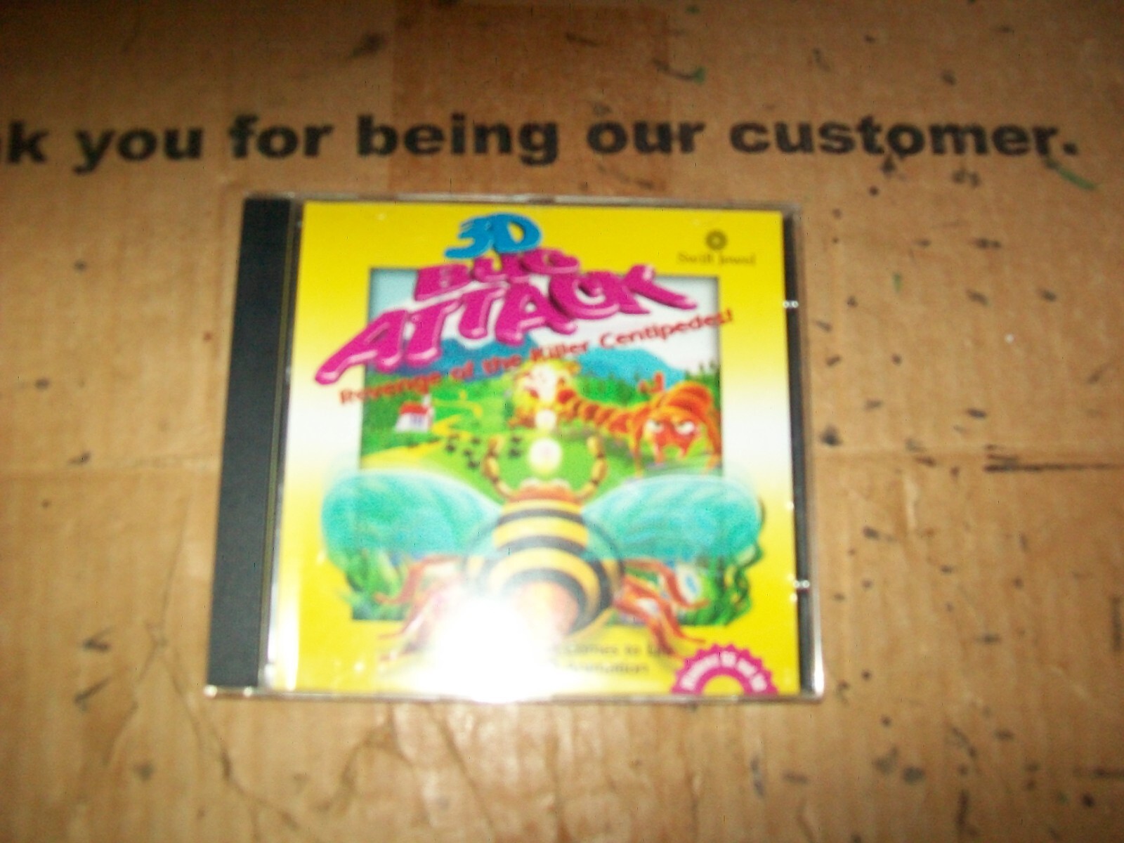 3D Bug Attack Revenge Of The Killer Centipedes Game CD-Rom