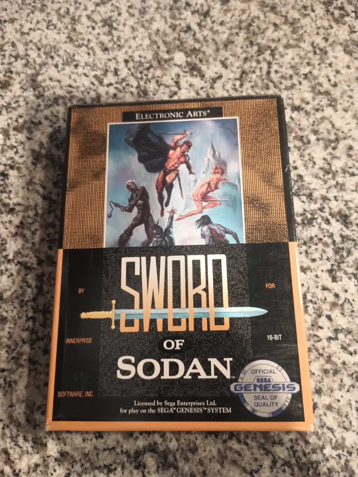 EA Sege Genesis Sword of Sodan 