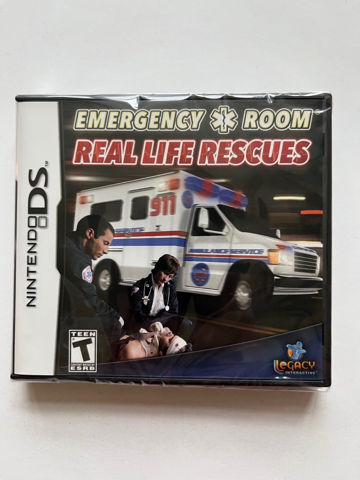 Emergency Room: Real Life Rescues (Nintendo DS, 2009) New Factory Sealed OOP
