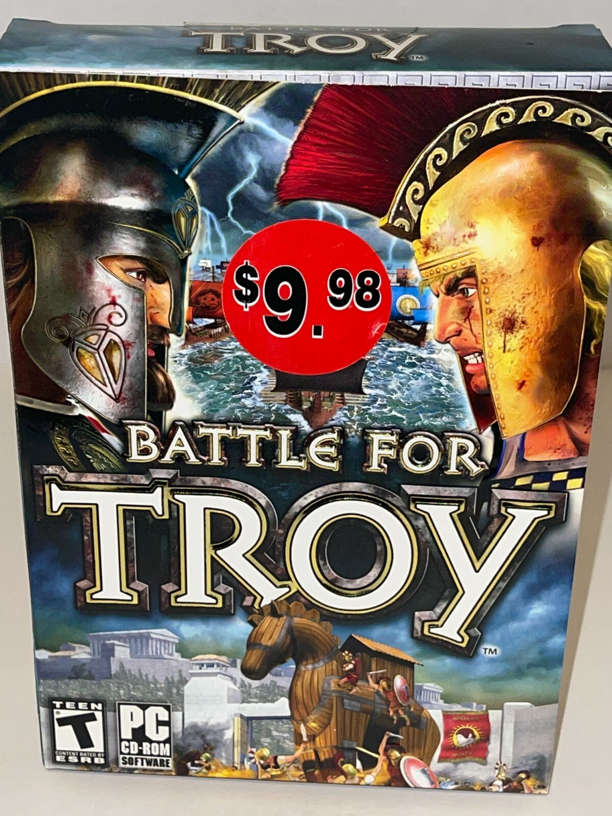 Battle for Troy PC 2004 NTSC Medium Box NTSC Game NEW