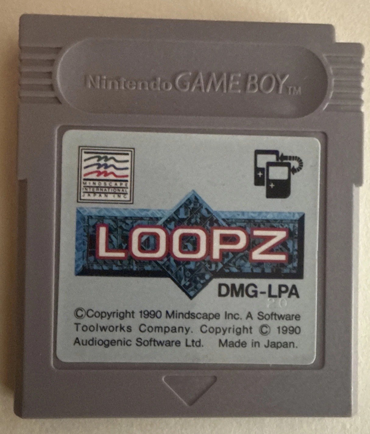 Loopz Nintendo Game Boy GB DMG-LPA Authentic Tested Working Cartridge Only