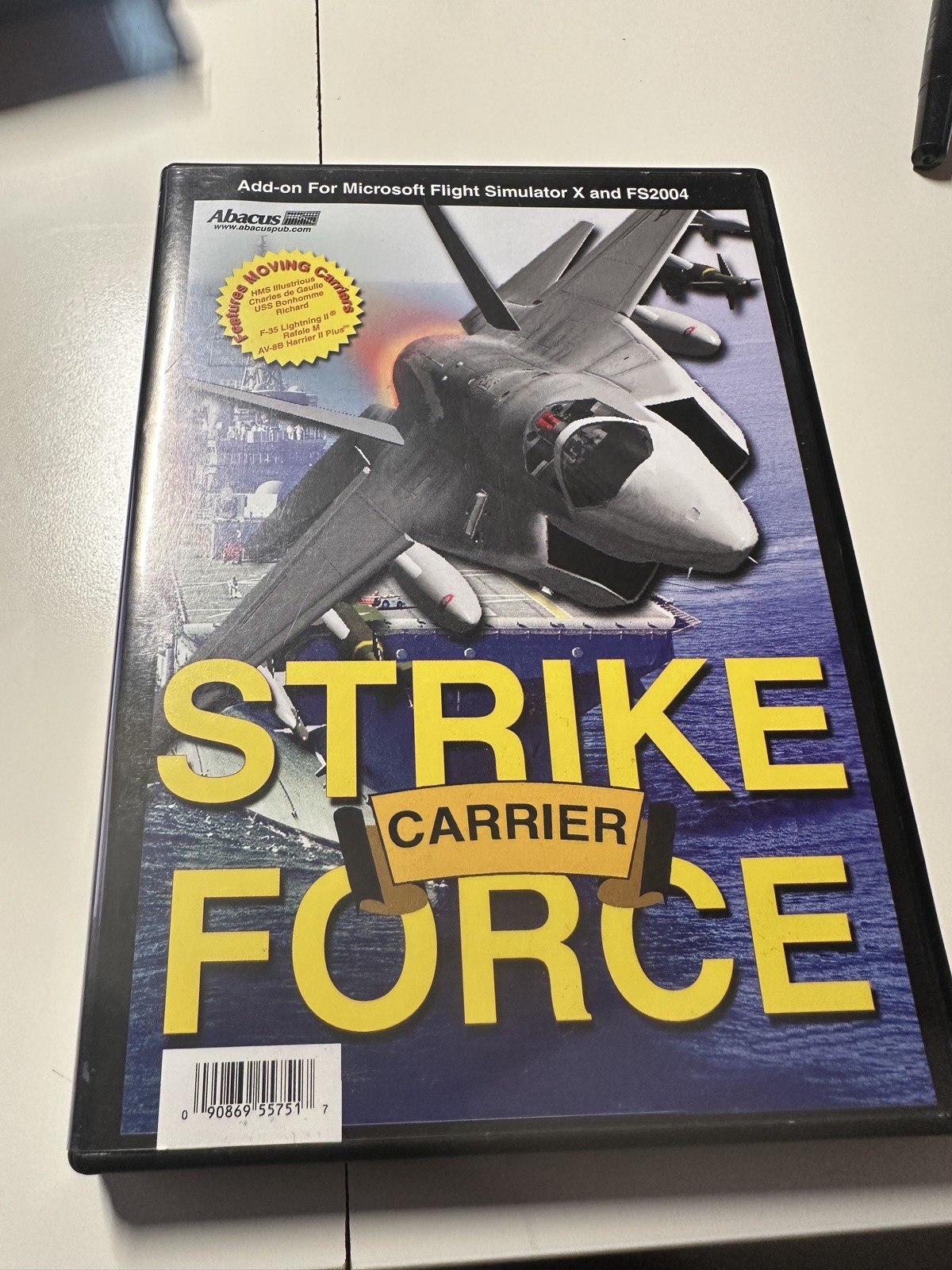 Abacus-Strike Carrier Force (Microsoft Flight Simulator X Add On) w/Full Manual