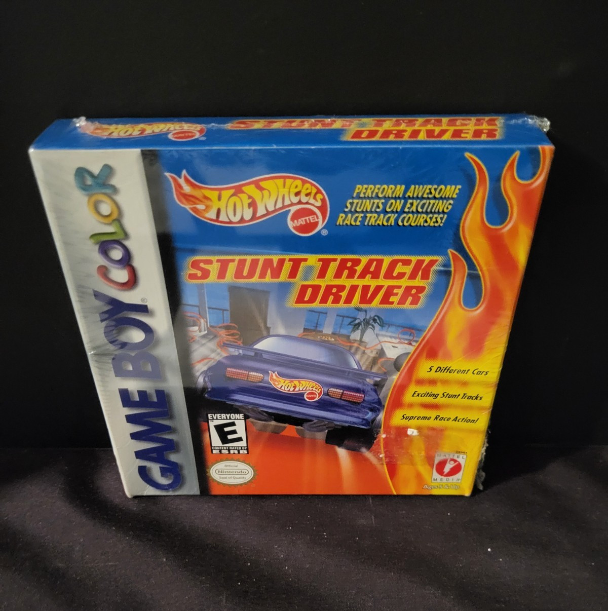 Stunt Track Driver Game 1998 GAME BOY COLOR Nintendo Original NEW SEALED