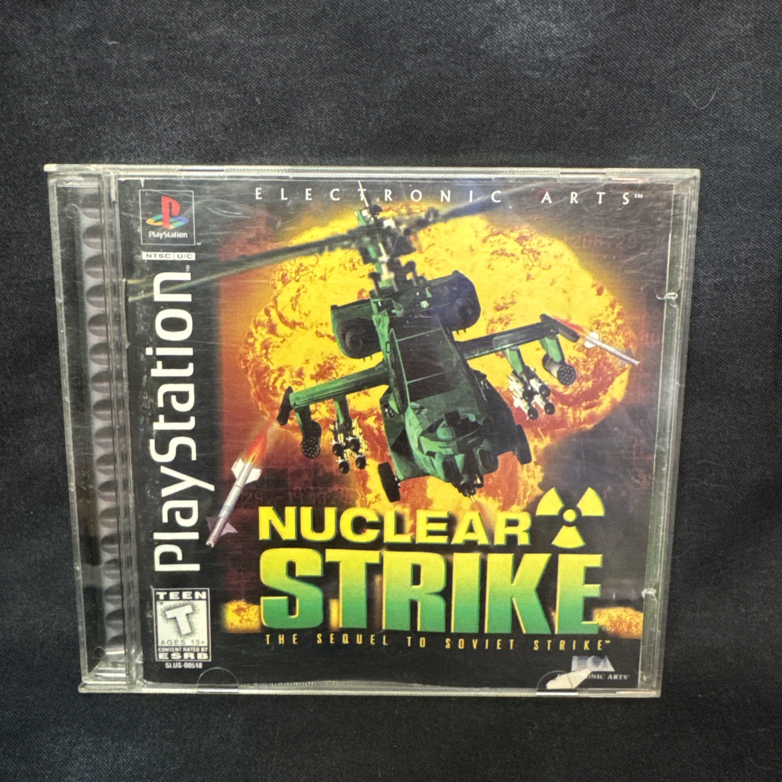 Playstation 1 Nuclear Strike Video Game Great Condition 