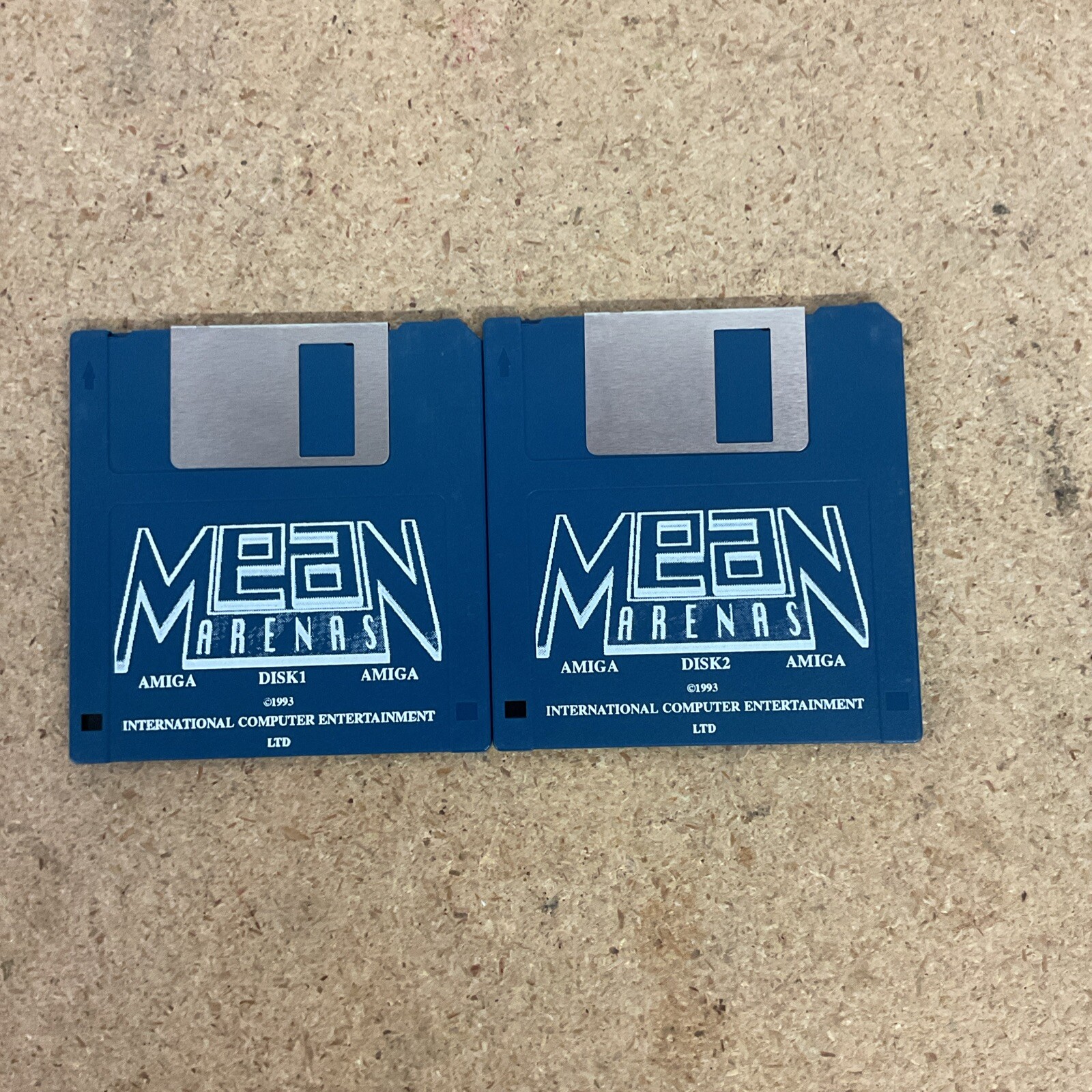 Mean Arenas Amiga Floppy Disk Game 1993