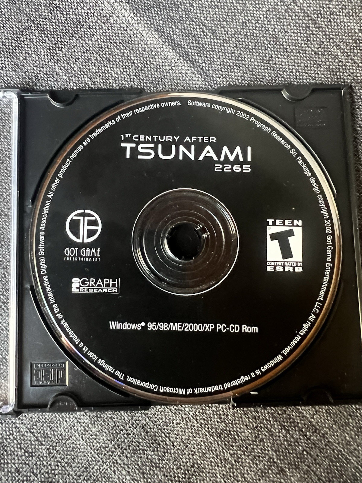 1st Century After Tsunami 2265 (PC, 2002) ~ CD-ROM Game