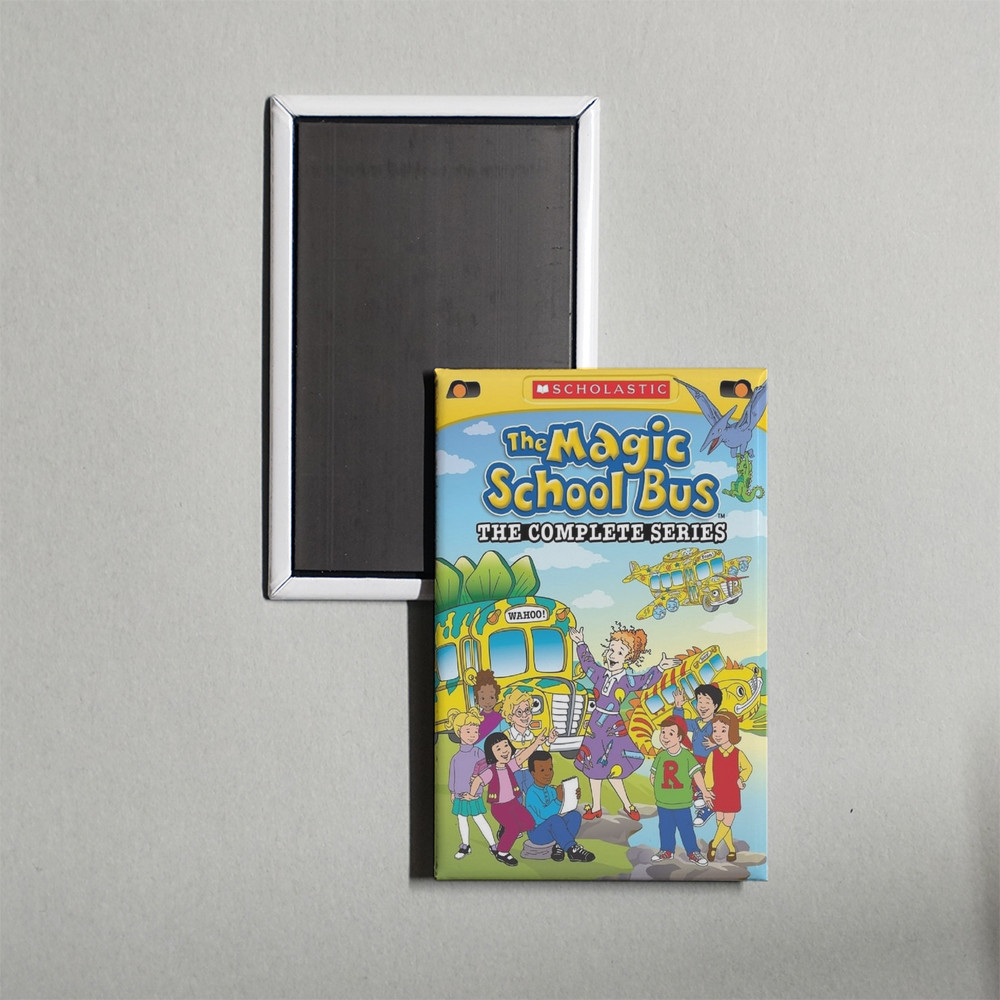 The Magic School Bus Mini TV Show Poster Fridge Locker Magnet